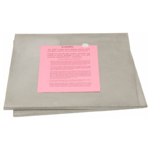 Set of 2 NSF Pizza Stones 20-3/4″ x 20-3/4″ x1/2″  Garland CPO-ED-12H, C... - $259.95
