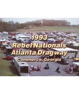 Motorcycle Drag Racing DVD 1993 PROSTAR REBEL NATIONALS Atlanta-Elmer Trett - $7.00