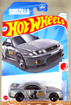 2024 Hot Wheels #96 Hw J-Imports-GODZILLA 5/10 Nissan Skyline GT-R (BNR33) Gray - $9.75