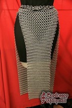 New Aluminum Chainmail Skirt 10 Mm Butted Medieval Armour - £65.03 GBP
