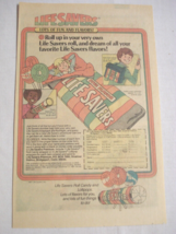 1981 Color Ad Life Savers Sleeping Bag, Flashlight - £6.28 GBP