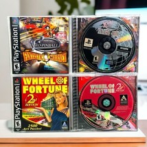 (2 Lot) Wheel of Fortune 2nd Edition &amp; Pro Pinball PlayStation PS1 Complete CIB - £10.85 GBP