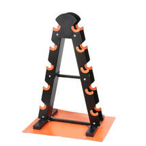 5 Tier Steel Dumbbell Weight Rack Stand Only For Dumbbel Home Gym 450Lb ... - $83.59