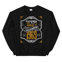 Legends Were Born in December 1969 Awesome 50th Birthday Gift Unisex Sweatshirt - £23.97 GBP