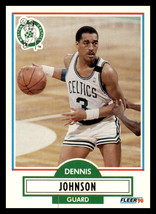 1990-91 Fleer #9 Dennis Johnson Boston Celtics - £1.59 GBP