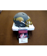 RANDY MOSS HOF 18 VIKINGS RAIDERS PATS SIGNED AUTO SLATE LIMITED MINI HE... - €258,74 EUR
