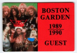 Aerosmith Pump Backstage Pass 1989 - 1990 Cloth Fabric Band Shot Boston Garden - £22.02 GBP