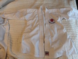 Kids White Karate Outfit Uniform  Size 000/120 Pants &amp; Top - €8,65 EUR
