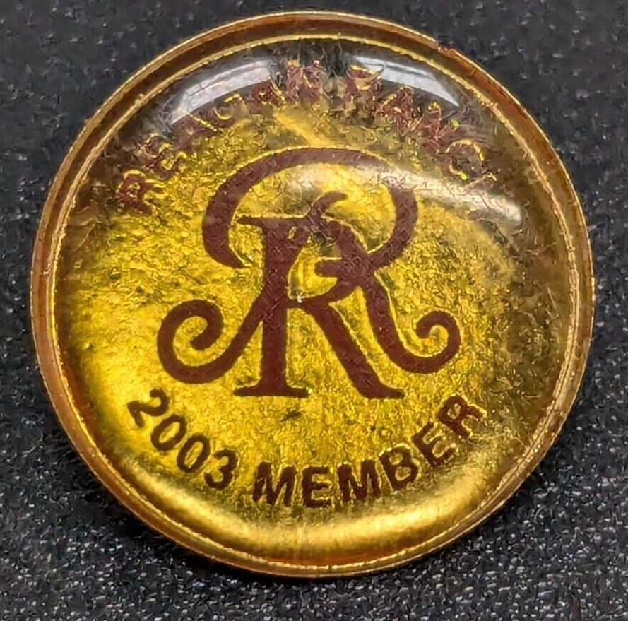 Reagan Ranch 2003 Member Gold Tone Lapel Hat Tie Pin - $9.89