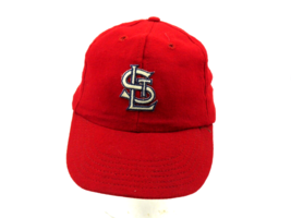 Vintage 1960s St. Louis Cardinals Hat Funkap Red 7-1/2 - 7-5/8 Stitched - £47.03 GBP