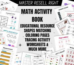 Math Activity Book - $19.99