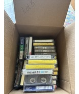 Cassette Tape Mixed Lot of used tapes - Sold as Blanks - Lot of 25 - $512.19 MXN