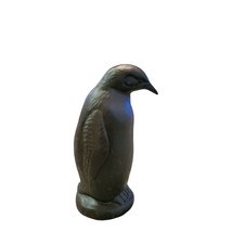 Vtg Celtic Castings Slate Penguin Figurine FREE SHIPPING 4&quot; Black Handca... - £21.79 GBP