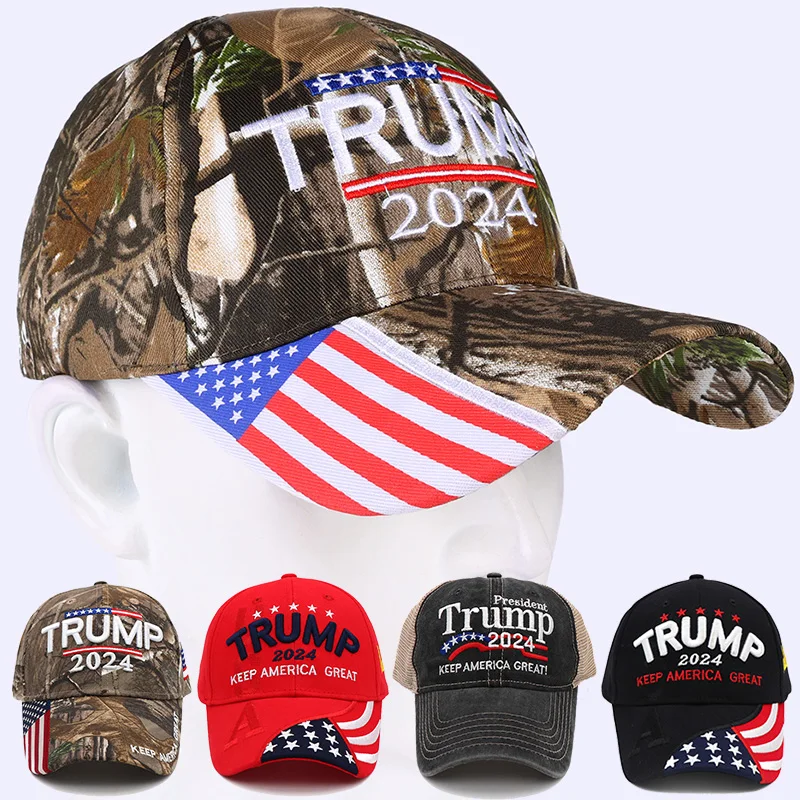 Donald Trump 2024 Cap USA Baseball Caps Keep America Great Snapback President - £13.83 GBP+