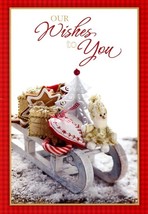 Our Wishes To You - Christmas Greeting Card - 21083 - $2.79