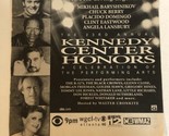 Kennedy Center Honors Print Ad Clint Eastwood Chuck Berry Angela Lansbur... - $5.93