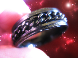 FREE W $99 Haunted RING VORTEX OF EXTREME SPIN FOR LUCK SIZE 10 FINE RING image 2