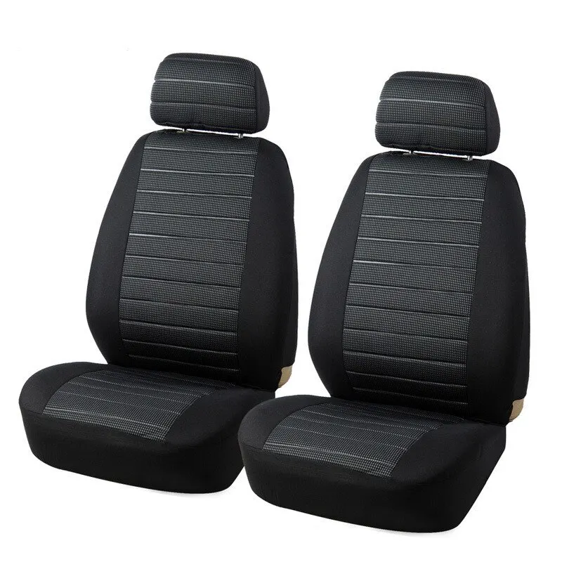 Universal Car Seat Covers Full Set Cloth Set for Most Sedans Vans SUVs Trucks - £18.16 GBP+