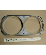 OEM 66 Ford T-bird Tbird LEFT DRIVER SIDE HEADLIGHT LIGHT BEZEL TRIM EYE... - $33.90 CAD
