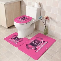 3Pcs/set Victoria&#39;s_Secret 03 Bathroom Toliet Mat Set Anti Slip Bath Mat... - £26.30 GBP+