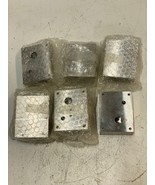 6 Qty of C22 CO IN OUT Aluminum Valve Subplates 3-1/2&quot; x 2-3/4&quot; x 1-1/4&quot;... - €212,24 EUR