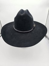 Vintage Resistol 4X Beaver Cattleman Brim 6 3/4&quot; George Strait Custom Brim - £80.10 GBP