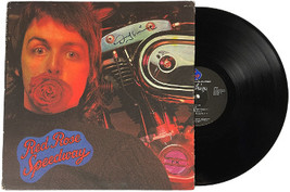 Denny Laine signed 1973 Wings Band Red Rose Speedway Album Cover/LP/Vinyl/Record - £86.48 GBP