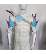 Burning Man Holographic Laser Armor, Rave Man&#39;s Armor Carnival Outfits C... - $100.00
