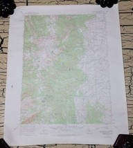 Vintage Mount Ethel Colorado Mountains 1955 USGS Topographical Map Rare - £26.63 GBP