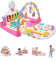 Fisher-Price Baby Playmat Deluxe Kick &amp; Play Piano Gym With Musical Toy Lights - £35.48 GBP
