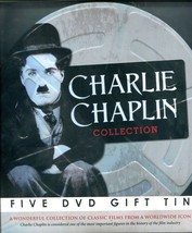 Película de Charlie Chaplin en lata de carrete de metal, buena colección, DVD - £8.98 GBP