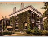Mosgrove Home Urbana OH UNP Unused Hand Colored Albertype Postcard V19 - $9.85
