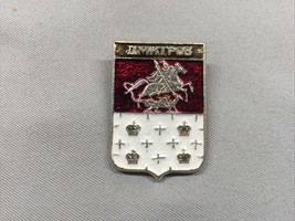 DMITROV RUSSIA  Town Vintage  COAT OF ARMS PIN - $376.54 MXN