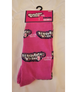 Bubble Yum Bubble Gum Men&#39;s Novelty Crew Socks Pink 1 Pair Shoe Size 6-12 - $15.95 CAD