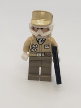 LEGO Minifigure Hoth Rebel Trooper White Uniform Dark Tan Legs Star Wars - £3.88 GBP