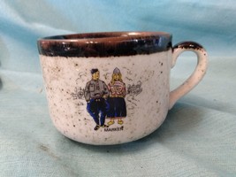 Vintage Royal Schwabap Marken Coffee Soup Mug Ter Steege BV Holland 10oz Cap - £17.73 GBP