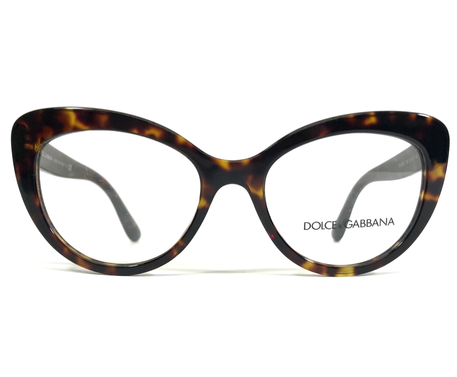 Primary image for Dolce & Gabbana Eyeglasses Frames DG3255 502 Tortoise Cat Eye Large 51-18-140