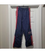 Vintage Tommy Hilfiger Athletics Navy Blue / Red Windbreaker Track Pants... - $39.83