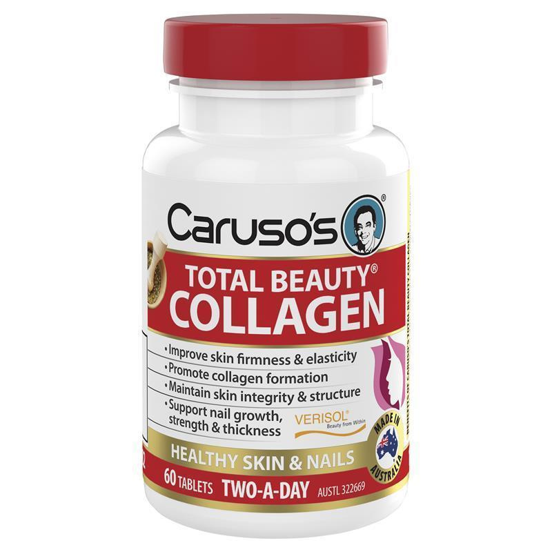 Primary image for Caruso Natural Health Total Beauty Collagen 60 Tablets