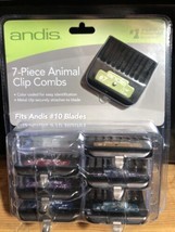 Andis 33655 Premium Animal Clip Comb Set For # 10 Blades 7 sizes 1/16&quot;-1&quot;  - £15.54 GBP