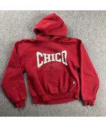 Vintage Chicago State Hoodie Adults Small Red Russell Athletic Pullover ... - $55.83 CAD