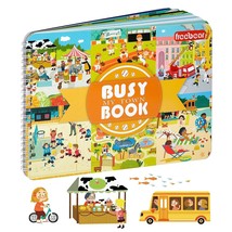 Busy Book For Toddlers 2 3 4, Educational Toys For 2 3 Year Old, Preschool Kinde - £22.88 GBP