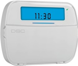 DSC PoweSeries128-Zone Icon Hardwired Keypad, Blue LCD Display, HS2ICN - $76.09