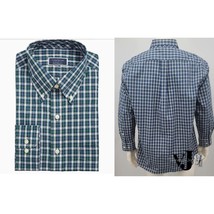 Club Room Men’s Classic/Regular Fit Stretch Plaid Dress Shirt - $16.40