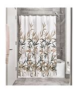 iDesign Anzu Fabric Shower Curtain Water-Repellent and Mold- and - $518.47 MXN