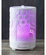 Ebros Frank Lloyd Wright Imperial Hotel Oya Carving Porcelain Oil Diffus... - $95.08 CAD
