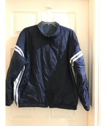  Active REVERSIBLE JACKET Blue Full Zip W Pockets Women&#39;s Sz L - $36.83 CAD