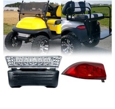 Club Car Precedent Golf Cart LED Headlight &amp; Tail Light Kit 2004-UP New - £86.79 GBP