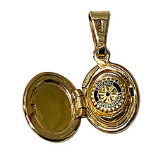 Rotary international Unisex Charm 10kt Yellow Gold 263353 - £55.15 GBP