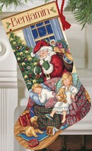Dimensions  Counted Cross Stitch Kit 16&quot; Long-Sweet Dreams Stocking (18 Count) - £27.03 GBP